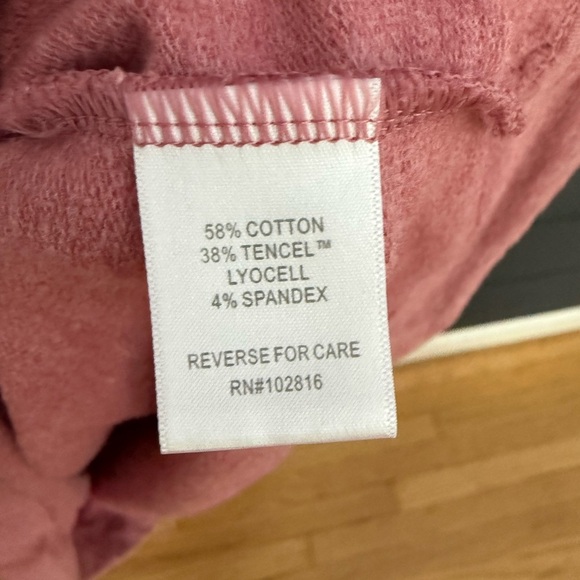 Garnet Hill Travel Dress Dusty Pink Lazy Days medium - Picture 5 of 6